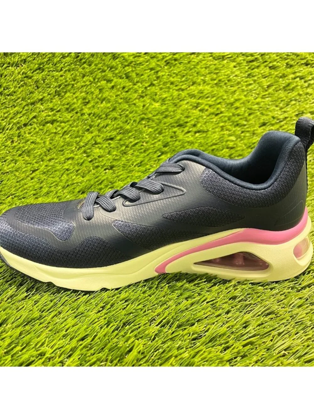 Skechers Tres-Air Uno Revolution-Airy Womens Size 6.5 Blue Running Shoes Sneaker